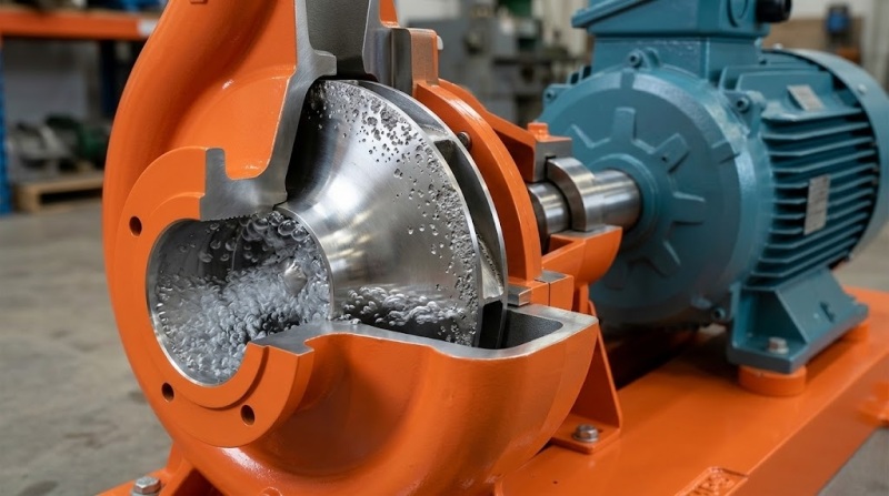 Centrifugal pump cavitation causes