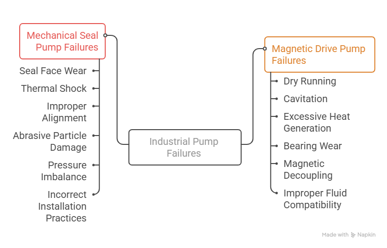 Magnetic Drive vs. Mechanical Seal Pumps