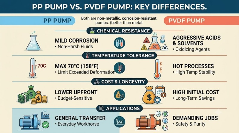 PP Pump and PVDF Pump