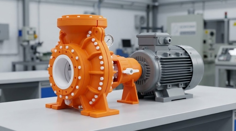 PVDF chemical pump