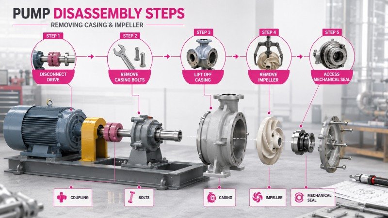 Pump Disassembly Steps