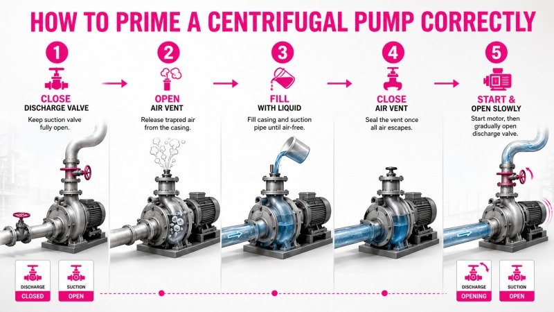 How to Prime a Centrifugal Pump
