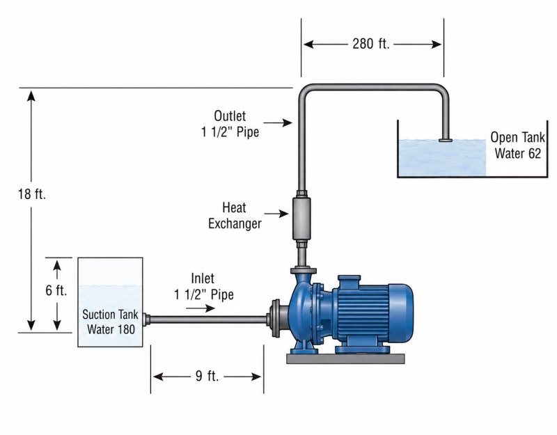 Total Dynamic Head in Centrifugal Pumps